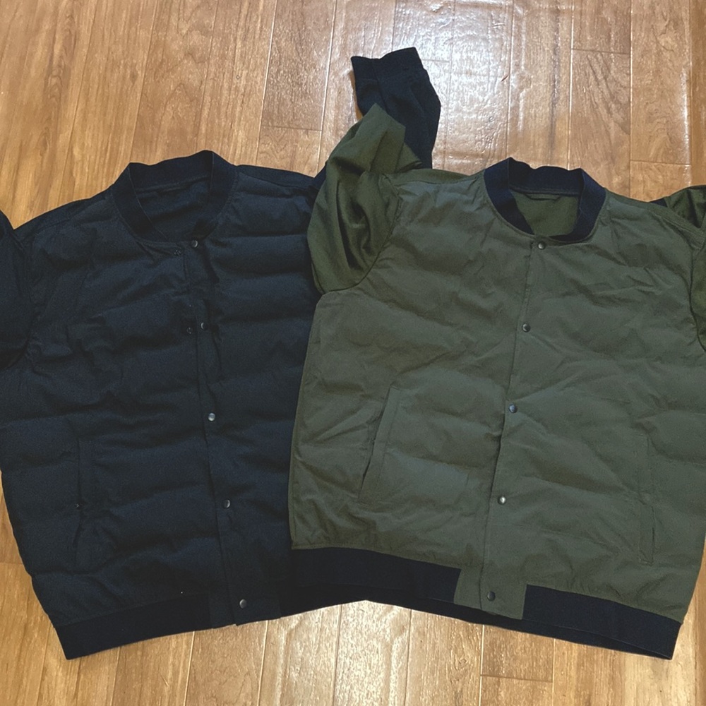 Zara quilted bomber jacket